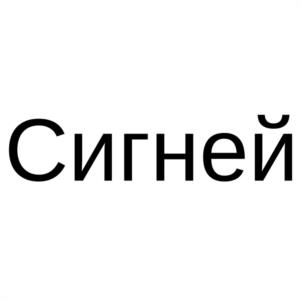 Товарный знак №1000043, принадлежит организации Акционерное общество "СИГНЕЙ", ОГРН 1207700139019, ИНН 7751179107