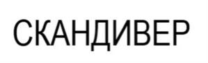 Товарный знак №1031481, принадлежит организации Общество с ограниченной ответственностью «Скандивер», ОГРН 1227700680723, ИНН 9701225023
