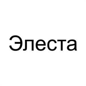 Товарный знак №1061560, принадлежит организации Общество с ограниченной ответственностью «Элеста», ОГРН 1027800542758, ИНН 7801223611