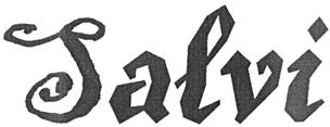 Товарный знак №368988, принадлежит организации Общество с ограниченной ответственностью «САЛВИ», ОГРН 1167746574600, ИНН 7728342193