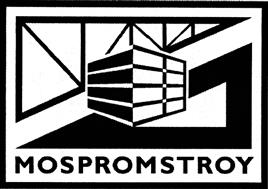 Товарный знак №398308, принадлежит организации Акционерное общество "Моспромстрой", ОГРН 1027739028943, ИНН 7710034310