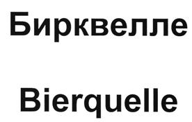 Товарный знак №513403, принадлежит организации Общество с ограниченной ответственностью "БИРКВЕЛЛЕ", ОГРН 1165658071886, ИНН 5609182596