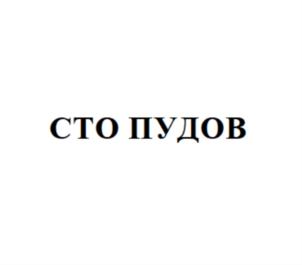 Товарный знак №725302, принадлежит организации Общество с ограниченной ответственностью "СТО ПУДОВ", ОГРН 1207800066320, ИНН 7806572768