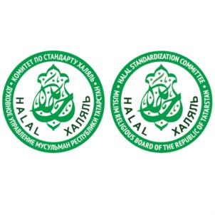 Товарный знак №798237, принадлежит организации ЧАСТНОЕ УЧРЕЖДЕНИЕ КОНТРОЛЯ КАЧЕСТВА ПРОДУКЦИИ - "КОМИТЕТ ПО СТАНДАРТУ "ХАЛЯЛЬ" ЦЕНТРАЛИЗОВАННОЙ РЕЛИГИОЗНОЙ ОРГАНИЗАЦИИ - ДУХОВНОГО УПРАВЛЕНИЯ МУСУЛЬМАН РЕСПУБЛИКИ ТАТАРСТАН, ОГРН 1081600003418, ИНН 1655067858