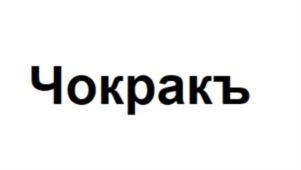 Товарный знак №833718, принадлежит организации Общество с ограниченной ответственностью «ЧОКРАК», ОГРН 1199112019996, ИНН 9102261079