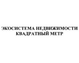 Товарный знак №847487, принадлежит организации Общество с ограниченной ответственностью «Экосистема недвижимости «Метр квадратный», ОГРН 1197746330132, ИНН 7707430681
