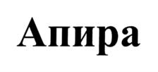Товарный знак №910849, принадлежит организации Общество с ограниченной ответственностью "Апира", ОГРН 1155476140050, ИНН 5409002461