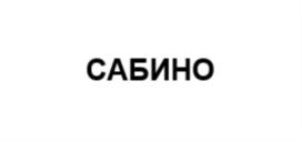Товарный знак №934075, принадлежит организации Общество с ограниченной ответственностью «САБИНО», ОГРН 1211600068690, ИНН 1635013484