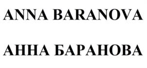Товарный знак №944921, принадлежит ИП Баранова Анна Васильевна, ОГРНИП 315312300017218, ИНН 272323995999